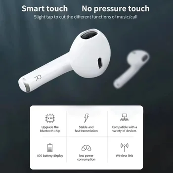 Orijinal TWS Hava Pro 6 kablosuz kulaklıklar Bluetooth Kulaklık Spor Kulaklıklar Ücretsiz Kulaklık Temizleyici Kiti Ücretsiz Kargo