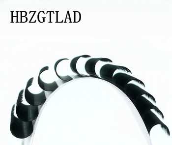 HBZGTLAD C / D / DD kıvırmak 10-20mm Sahte kirpik bireysel kirpik takma kirpik maquiagem cilios yumuşak doğal kirpik uzatma araçları