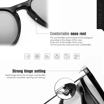 LIOUMO Marka Tasarımcısı Bukalemun Güneş Gözlüğü Erkekler Polarize Güneş Gözlükleri Kadınlar Fotokromik Sürüş Gözlük UV400 gafas sol adam 5