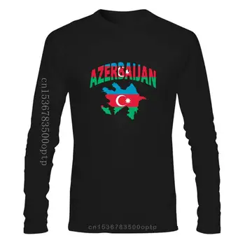 2022 Erkek Giyim Erkek Gömlek Kısa Kollu Azerbaycan Bayrağı T Shirt Bir Boyun Kadın t-shirt 3