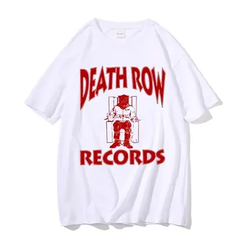 ÖLÜM SATIR kayıtları Klasik Hip Hop T Shirt Pop Tshirt Erkek Kadın Beyaz Kısa Kollu Tees Rap Tupac 2Pac Snoop Doggy Dogg T-shirt 3