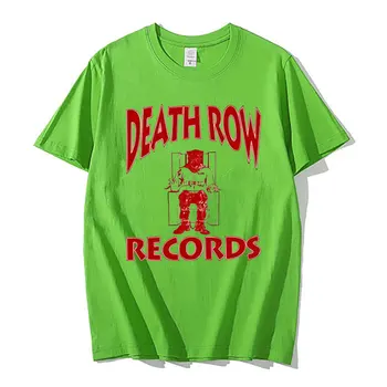 ÖLÜM SATIR kayıtları Klasik Hip Hop T Shirt Pop Tshirt Erkek Kadın Beyaz Kısa Kollu Tees Rap Tupac 2Pac Snoop Doggy Dogg T-shirt 5