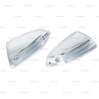 Sol / Sağ Araba Kapı LED Dikiz Yan Ayna Dönüş sinyal ışıkları Mercedes Benz C Sınıfı İçin W204 W164 W639 S204 ML300 ML500 4