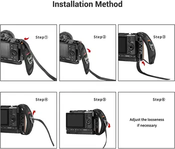 SmallRig Kamera El Kayışı Evrensel Canon Nikon Sony SLR kamera için kemer kayışı Aksesuarları 2456
