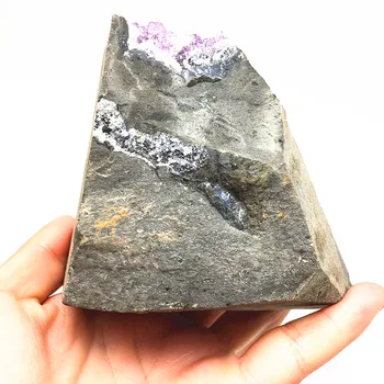 Uruguay ametist sarkaç ile 502 gram doğal kuvars kristal A2