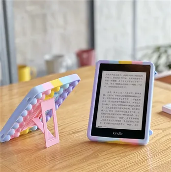 Kindle Paperwhite 2018 10th Nesil Silikon Koruyucu standı kabuk yumuşak kapak