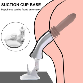 Otomatik Teleskopik G noktası Vibratör Seks Oyuncakları G-Spot Pussy Pompa Sokmak Dildo Kadınlar için Penis Pompalama Tabancası Seks Makinesi 1