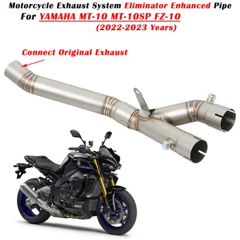 YAMAMA MT10 MT-10 FZ10 FZ - 10 MT 10 SP 2022 2023 Motosiklet Egzoz Kaçış Modifiye Eliminator Gelişmiş Silme Katalizör Boru