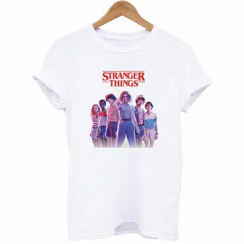Stranger Şeyler Sezon 3 yama demir On ısı transferleri giyim Kız T-shirt Hoodies termal etiket giysi aplike