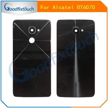 Alcatel One Touch Idol 4S için OT6070 6070k 6070y 6070 arka kapak Konut Arka Pil Kapı Yedek Parçaları