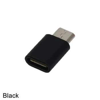 Yeni 1 adet USB Tip C Dişi mikro USB Erkek Adaptör Dönüştürücü samsung için konektör huawei xiaomi Cep Telefonu Adaptörü