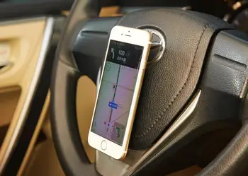 Ücretsiz Kargo Evrensel manyetik araç telefonu tutucu Dashboard Cep telefon standı GPS mıknatıslı tutucu telefon braketi Araba için