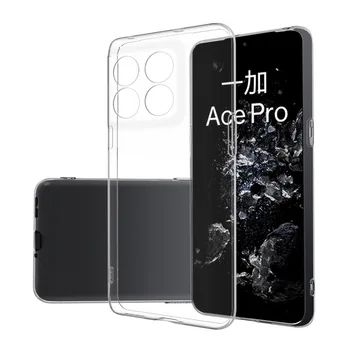 Kılıf OnePlus 10T 5G Yumuşak TPU Şeffaf Kamera koruma kapağı İçin OnePlus ACE Pro 5G Bir Artı 10T ACE Pro Telefon Kılıfları 1