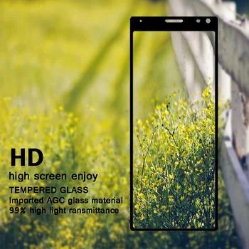 Nicotd İçin Sony Xperia 10 Temperli Cam Kapak Filmi Sony Xperia 10 Artı X10 + Koruyucu Ekran 2.5 D Koruyucu Cam 2