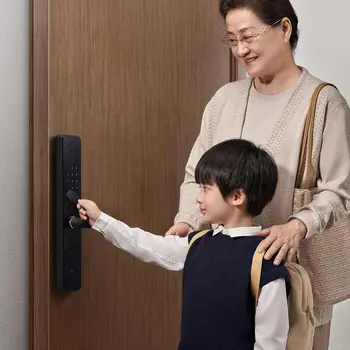 Xiaomi NFC Akıllı Kapı Kilitleri Destekler NFC Xiaomi Akıllı Kapı Kilidi Ev Güvenlik için Kontrol Fonksiyonu 2