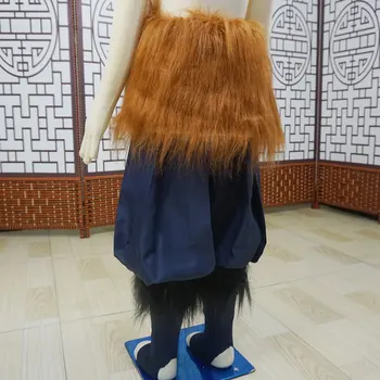 Yetişkin Çocuk iblis avcısı Hashibira Inosuke Cosplay Kostüm Kıyafetler Cadılar Bayramı Karnaval Elbise