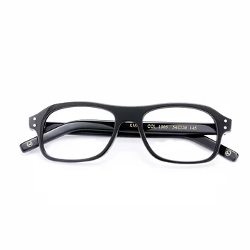 Kingsman gözlük gözlük altın daire gizli servis Cosplay Harry Hart gözlük asetat çerçeve gözlük mavi ışık gözlük 0