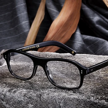 Kingsman gözlük gözlük altın daire gizli servis Cosplay Harry Hart gözlük asetat çerçeve gözlük mavi ışık gözlük 2