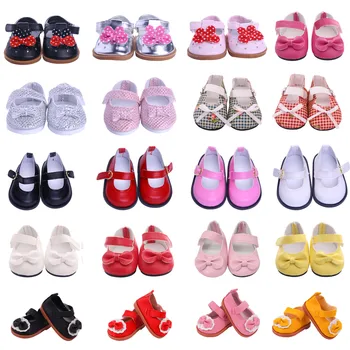 7CM Moda Bebek sevimli ayakkabı 18 İnç Kız İçin 43 cm Yeni Yeniden Doğmuş Bebek Giysileri Bizim Nesil, bebek Aksesuarları Oyuncaklar Kızlar İçin