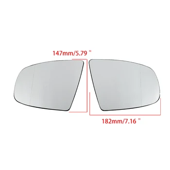 Dikiz Aynası Yan Ayna Cam ısıtmalı + Ayar BMW X5 E70 2007-2013X6 E71 E72 2008- 2