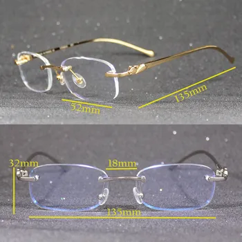 Şeffaf Gözlük Çerçevesi Kadınlar ve Erkekler için Carter Gözlük Okuma Bilgisayar Gözlük Şeffaf Panter Dekorasyon Aksesuarları 0
