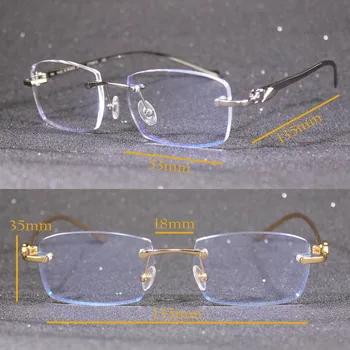Şeffaf Gözlük Çerçevesi Kadınlar ve Erkekler için Carter Gözlük Okuma Bilgisayar Gözlük Şeffaf Panter Dekorasyon Aksesuarları 3
