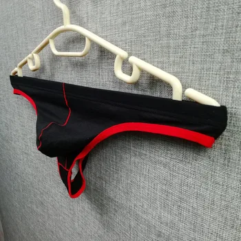 Erkek Erotik İç Çamaşırı Seksi İç Çamaşırı Tanga Pamuk T pantolon Eşcinsel Düşük Bel sevgililer Günü Hediyesi Gece Kulübü Parti Giyim Sissy 3