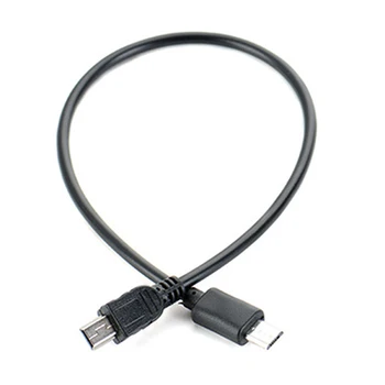 25cm mikro usb Mini USB adaptör Kablosu Veri Adaptörü dönüştürücü kablosu Kablosu Veri Kablosu Uyumlu Canon SLR kameralar için Aksesuar