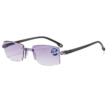 Yeni okuma gözlüğü Akıllı okuma gözlüğü Elmas Kırpma Moda okuma gözlüğü Anti-Blu-ray okuma gözlüğü