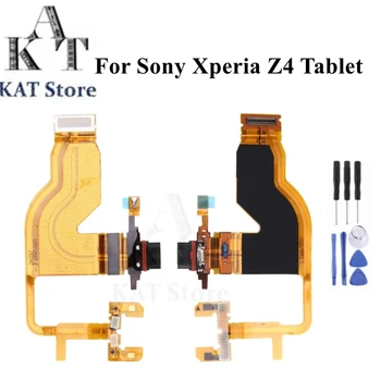 1 Adet Orijinal Yeni USB şarj portu dock konektör esnek kablo Kurulu Sony Xperia Tablet Tab Z4 SGP771 SGP712 Yedek parça