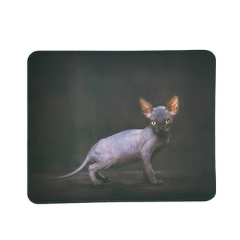 Tüysüz Sphynx kedi İskandinav Tarzı Mouse Pad Silikon fare altlığı Masa Mat Dizüstü Oyun Bilgisayar Klavye Masası Seti Mouse Pad 3