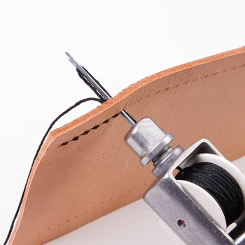 Meetee Deri Dikiş El Dikiş Aracı DIY Manuel dikiş makinesi Iplik Deri El Sanatları Kemer Ayakkabıcı Tamir Araçları