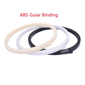 10 adet ABS Akustik Gitar Bağlama Kenar Süsü Şerit Vücut Kenar Kakma Parçaları