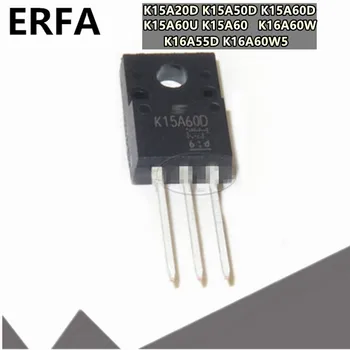 10 adet T K15A20D K15A50D K15A60D K15A60U K15A60 K16A60W K16A55D K16A60W5 TO-220F MOSFET