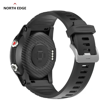 KUZEY KENAR X-TREK Erkekler Spor akıllı saat GPS 360 * 360dpı Kalp Hızı SpO2 VO2max Stres 120 Spor Modu Android IOS İçin Smartwatch