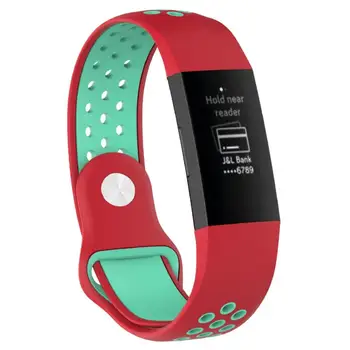 Kayış Fitbit Şarj için 3 SE band Yedek watchband akıllı saat Spor Nefes Silikon Bilezik Fitbit Şarj 4 bant