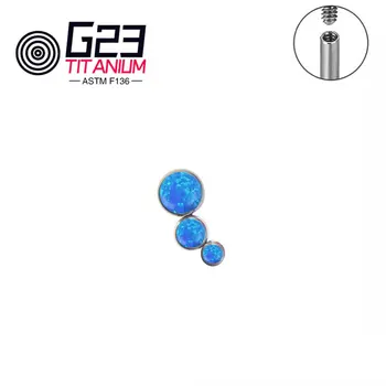 ASTM F136 Titanyum Ürün Yuvarlak Zirkon İçten Dişli Markiz Üst Labret Dudak Halkası Tragus Piercing