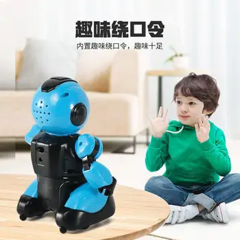 Akıllı Robot Programlama Talk Show Kızılötesi Rc uzaktan kumandalı robot çocuk Oyuncakları Erkek ve Kız için Robot Oyuncaklar Çocuklar 2