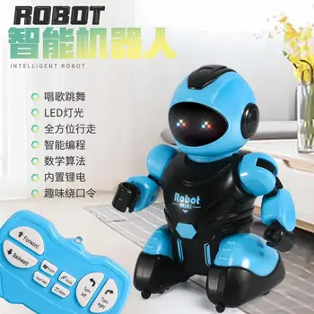 Akıllı Robot Programlama Talk Show Kızılötesi Rc uzaktan kumandalı robot çocuk Oyuncakları Erkek ve Kız için Robot Oyuncaklar Çocuklar 4