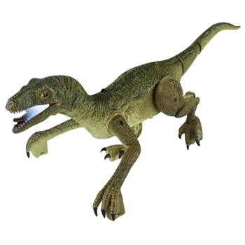 2.4 G RC Simülasyon Dinozor Oyuncak Velociraptor led ışık Kükreyen Robot Dinozor Oyuncaklar Çocuklar için Doğum Günü Hediyeleri Ürünleri 2