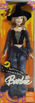 Barbie 12 İnç G5320 Cadılar Bayramı Yıldız Bebek Sihirli Şapka ile Sınırlı Sayıda Koleksiyon Modeli Şekil Çocuk Kız Tatil Hediye oyuncak seti