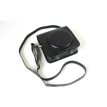 Koruyucu Kılıf Fujifilm Instax Kare SQ6 Anında Film Kamera PU Deri Çanta Omuz Askısı ile Anlık Kare SQ6