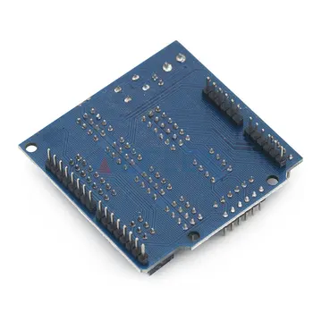 Sensör Kalkanı V5. 0 sensörü genişletme kartı UNO MEGA R3 V5 Arduino için elektronik yapı taşları robot parçaları 3