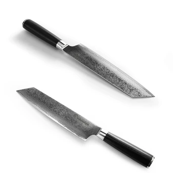 GRANDSHARP Kiritsuke şef bıçağı 8.5 İnç VG10 Keskin Şef Şam Profesyonel 67 Katmanlı Yüksek Karbonlu Paslanmaz Çelik Kesme