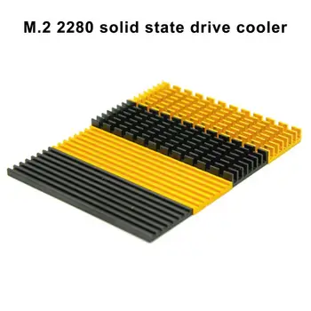 3 / 6mm Mini düz renk bilgisayar SSD sabit Disk soğutucu ısı dağılımı radyatör 0