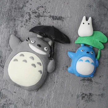Totoro Silikon Kalıplar Fondan Kek Dekorasyon Araçları Silikon Kalıplar Sugarcrafts Çikolata Pişirme Araçları Kek Gumpaste Formu