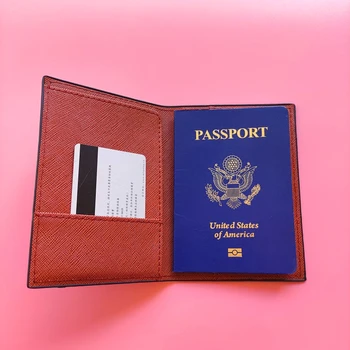 Sevimli Yaratıcı erkek Pasaport Kapağı Seyahat Pasaport Bilet Tutucu Kapak Pasaport Durumda Pasaport Çantası