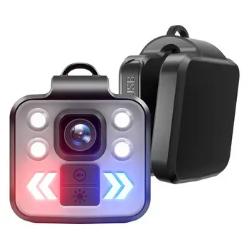 Eylem Kamera 4K HD Video Kayıt Su Geçirmez Kamera Açık Spor Bisiklet Bisiklet Gece Fotoğrafçılığı LED el feneri Kameralar