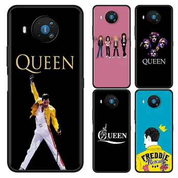 Freddie Mercury Kraliçe Bant cep telefonu kılıfı Nokia G10 5.4 7.2 5.3 1.4 3. 4X10 8.3 5G 2.4 C20 2.3 4.2 Kapak Smartphone Coque