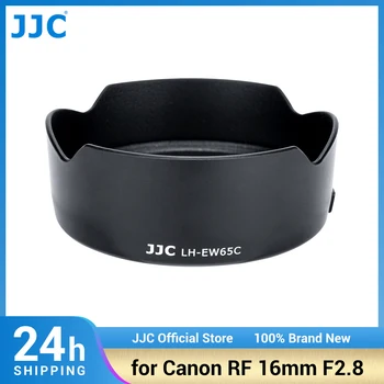 JJC RF 16mm EW-65C Geri Dönüşümlü Lens Hood ile Uyumlu Canon RF 16mm F2.8 STM canon lensi EOS R R5 R6 R7 R10 R3 RP Kamera 3